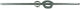 Borgeson 990040 Replacement Column Shaft with Floor Mount