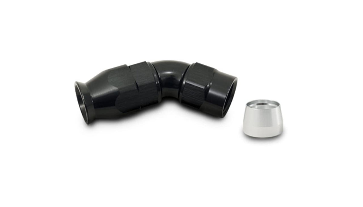 VIBRANT PERFORMANCE 45 Degree Hose Fitting for PTFE Lined Hose