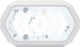 Optronics ILL03CEHB Led Utility Ultra Thin Clear White