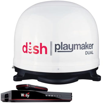 compare product Winegard Dish Playmaker Bundle Automatic Satellite Antenna, White