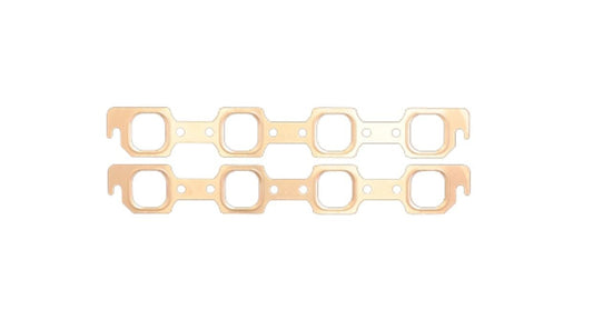 SCE Gaskets 4736 Pro-Copper Exhaust Gasket for Small Block Chevy with Brodix Heads