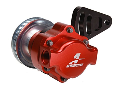 Aeromotive 17140 Belt Drive Pump Kit ((P/N 11105) with Gilmer pulley and mounting bracket)