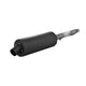 MBRP AT-6407SP ATV Straight Core Slip On Muffler Exhaust, Moderate Sound, Black Coated Aluminized Steel, Fits Yamaha YFM 400 Kodiak 4x4 2000-2002
