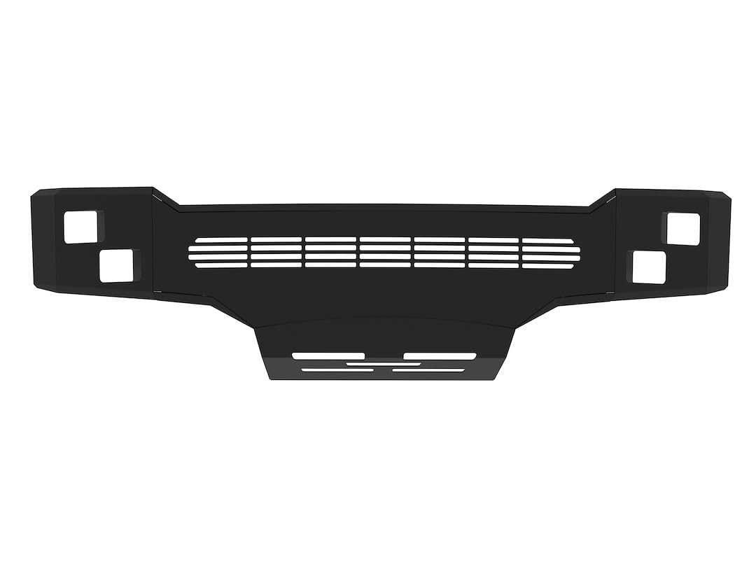 Innovative Creations Inc AL-FBM21CHN Magnum Front Bumper w/Single 3.5 in. Square Lights Holes Fits w/o Or w/Parking Sensors Retains Factory Tow Hooks Non-Winch Magnum Front Bumper