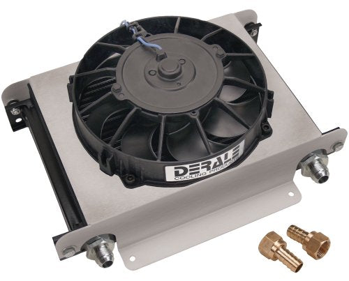 Derale 15860 Hyper-Cool Remote Mount Fluid Cooler