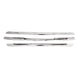CCI Grille Overlays GI191, Bar Style, ABS Plastic, Chrome Plated/Silver, Fits 2022-2025 GMC Terrain SLE Model