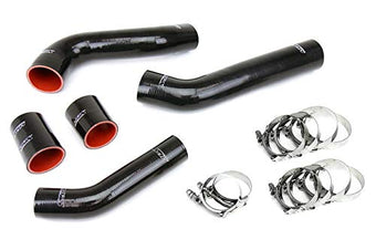 compare product HPS 57-1228-BLK Black Silicone Intercooler Hose Kit