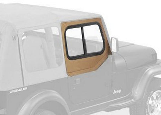 Bestop Upper Door Sliders Spice 5178537 for Jeep Wrangler YJ 1988-1995