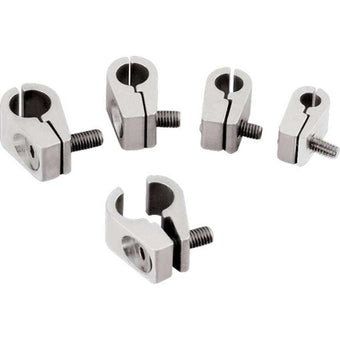 compare product Billet Specialties 65510 0.5 in. Line Clamps, 4 Piece
