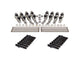 COMP Cams 1431-KIT Magnum Roller Rocker Arm Kit, Includes 1.6 Ratio Rocker Arm with 3/8" Studs, and Pushrods for Small Block Ford Applications Engine