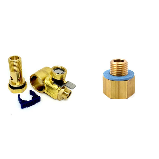 Fumoto F106SX M14-1.5 Sx Series Drain Valve & Original ADP-106 Adapter/Extension, 1 Pack