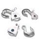 Snatch Block, Safety Swivel Hook