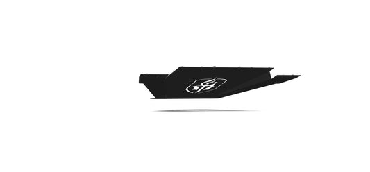 Road Armor - 11-14 Chevy 2500 SPARTAN Front Bumper Bolt-On Skid Plate - Tex Blk (3112XFSPB)