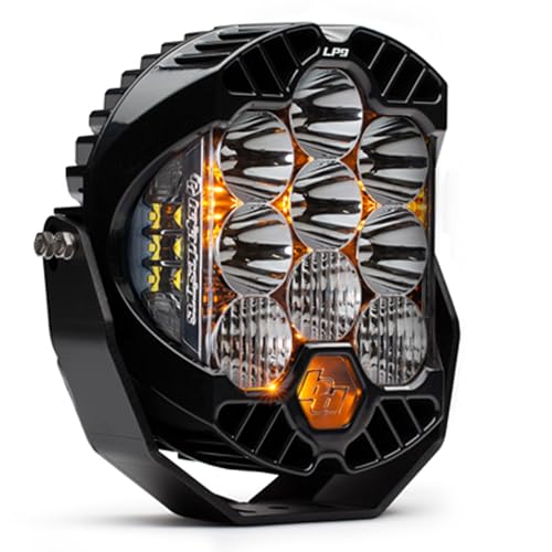 LED Light Pods Driving Combo Pattern Clear LP9 Pro Series Baja Designs, Black -320003