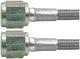 Allstar Performance ALL46310-48 48" #3 Braided Steel Lines With -4 Ends