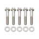 ARP 614-1750 Stainless Steel 7/16-14" RH Thread 1.750" UHL 12-Point Bolt with 1/2" Socket and Washer, (Set of 5)