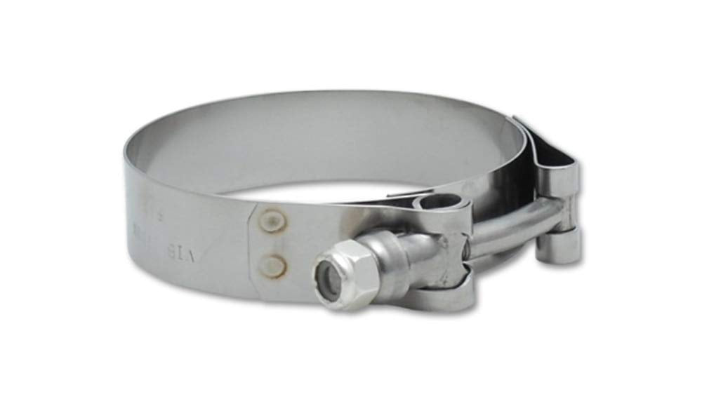 Vibrant 2793 Stainless Steel T-Bolt Clamps Pack of 2 Clamp Range 2.75" to 3.10"