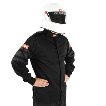 compare product RaceQuip® 111002RQP 110 Series Driving Jacket - SFI 3.2A/1 - Black - Small