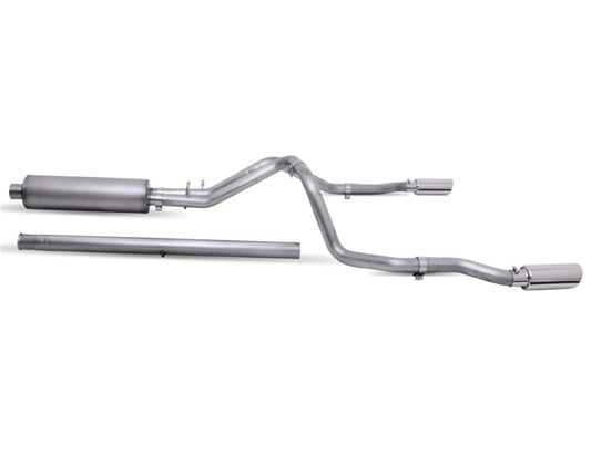 GIBSON EXHST 65713 CAT-BACK DUAL SPLIT EXHAUST SYSTEM