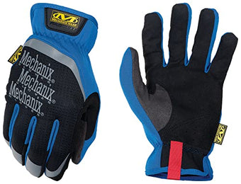 compare product Mechanix Wear FastFit Touchscreen Work Gloves, Large, Blue