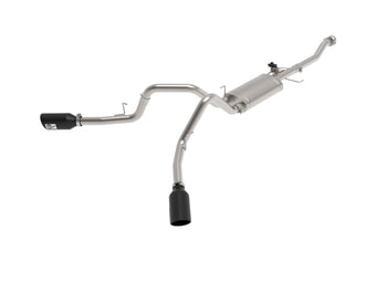 compare product aFe Power 49-33129-B Gemini XV 3 IN 304 Stainless Steel Cat-Back Exhaust System w/Cutout, Black, fits Ford F-150 2021 V6-2.7L (tt)/V6-3.5L (tt)/V8-5.0L