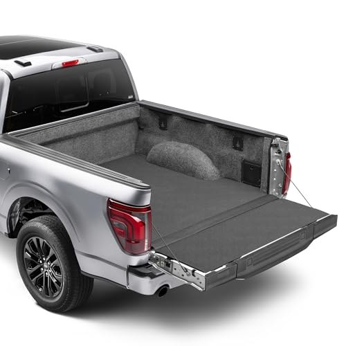 Husky Liners Full Truck Bed Liner | Fits 2015-2026 Ford F-150 & F-150 Lightning, 5.5' Bed - SuperCrew (Crew Cab) Will NOT Fit SuperCab (EXT Cab) | Guardian Impact Liner - 1 pc. Black - HILQ15SCK
