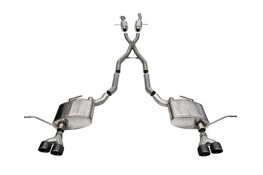 Corsa 14992BLK Cat Back Exhaust (Jeep Grand Cherokee Summit Edition 5.7L V8)