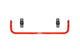 Eibach Sway Bar, Anti-Roll, Rear, 22 mm Diameter, Greasable Polyurethane Bushings, Steel, Red Powder Coat, compatible with Honda Civic 2016-25 / Honda Accord 2018-22 / Acura Integra 2023-25, Each