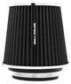Spectre Universal Clamp-On Air Filter: High Performance, Washable Filter: Round Tapered; 3 in/3.5 in/4 in Flange ID; 6.719 in (171 mm) Height; 6 in (152 mm) Base; 4.75 in (121 mm) Top, SPE-8131, Black