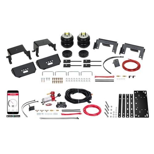 Firestone Airide 2878 All-In-One Wireless Rear Air Helper Spring Kit fits 2015-2026 F150 | Wireless Air Control System for Effortless Load Leveling | Improves Ride Comfort, Stability & Towing Safety