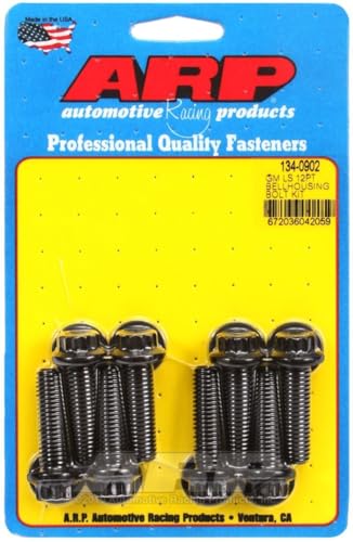 compare product ARP 134-0902 Bellhousing Bolt Kit, Black