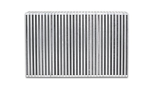 Vibrant Performance Power 12853 Intercooler, Air-to-Air, Core Only, Vertical Flow, 22.00 in. Wide x 14.00 in. High x 4.50 in. Thick, Bar and Plate Construction, Universal Fit, Aluminum, each