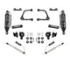 Fabtech - K7103DL - Fabtech K7103DL Uniball UCA Lift System w/Shocks Fits Compatible with/Replacement for 24 TACOMA