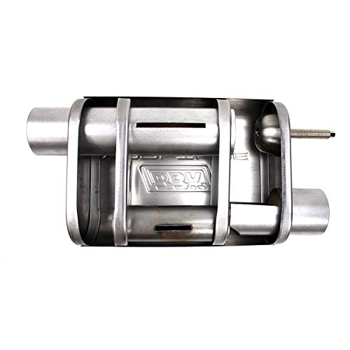 BBK 31015 Muffler, Stainless Steel, 2-1/2"