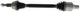TrakMotive CV Axle Shaft - GM-8505