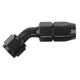 Speedfx 510445BK -4an X 45 Blk Hose End