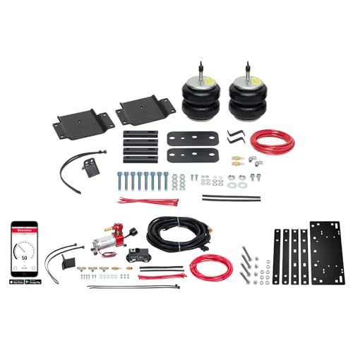 Firestone Airide 2872 All-In-One Wireless Rear Air Spring Kit fits 2007-2021 Tundra | Load Leveling Design | Up to 5,000 lbs Load Capacity | 5-100 PSI | Easy Installation