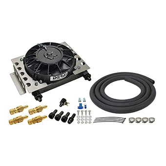 compare product Derale 13950 Atomic-Cool Remote Cooler , Black