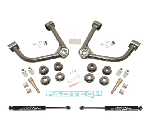 Fabtech - K1204 - Fabtech K1204 Uniball UCA Lift System w/Shocks Fits 23-25 Canyon Colorado