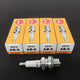 NGK Standard Spark Plugs - Stock #2910 - AB-6 AB6 - Screw Tip - Pack of (4)