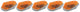 Pacer Performance - "Hi Five" Amber Light Kit fpr Ford - 20-225