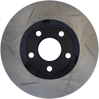 compare product StopTech 126.62057SL Sport Slotted Brake Rotor (Front Left)