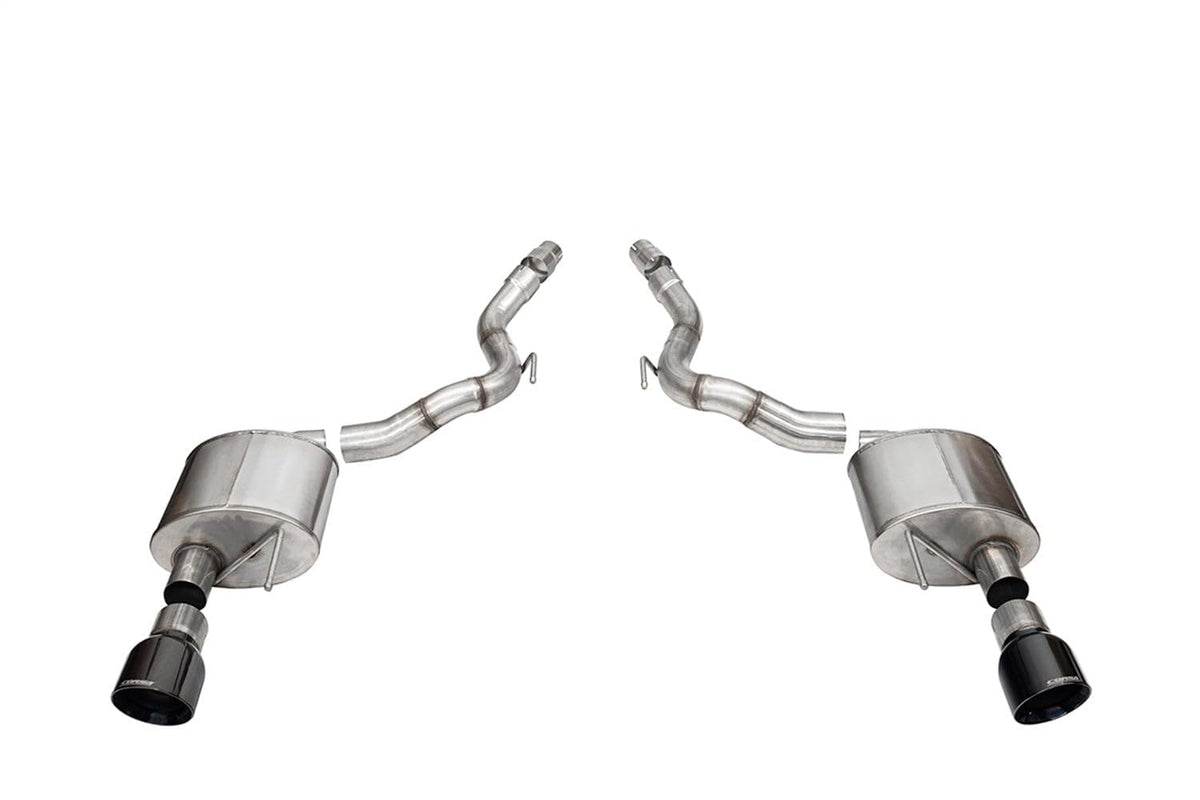 Sport Sound 3.0" Axle-Back 4.5" Slash Tips | 2024 Mustang GT Convertible (21272) by CORSA PERFORMANCE