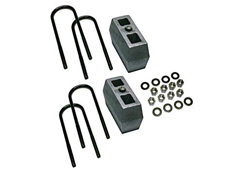 RealTruck Superlift 4" Block Kit for Ford Ranger | Rear Lift Blocks, U-Bolts, & Hardware | 2349 | Fits 1998-2010 Ford Ranger 4WD