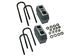 RealTruck Superlift 4" Block Kit for Ford Ranger | Rear Lift Blocks, U-Bolts, & Hardware | 2349 | Fits 1998-2010 Ford Ranger 4WD