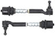 Fabtech FTS71002 Tie Rod Assembly