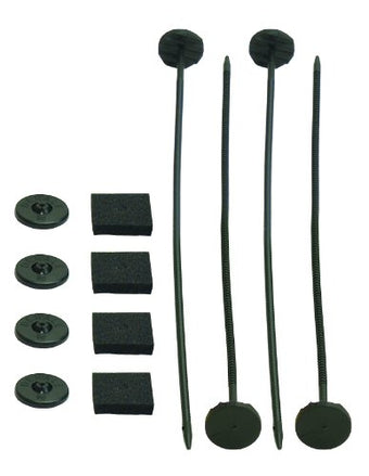 compare product Derale 13001 Insta-Mount Rods/Pads-Plastic Nylon Cooler Mounting Kit