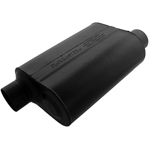 Flowmaster 953048 Super 40 Muffler - 3.00 Offset In and 3.00 Offset Out - Aggressive Sound