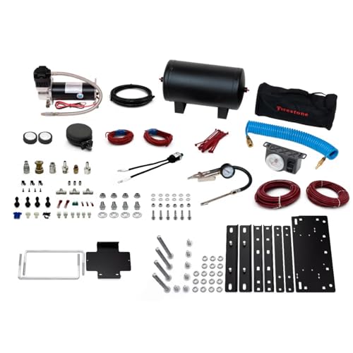 Firestone Airide Air Command 2902 Single Path Analog Extreme Air Suspension Compressor System | 5-150 PSI | Includes No Drill Mounting Plate | Easy Installation