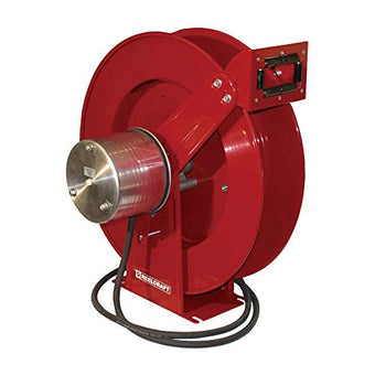 compare product Reelcraft WC80002 Spring Retractable Cable Welding Reel, #1 x 100', 400 AMP, Arc Weld, Cable Not Included